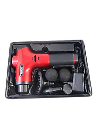 Súng (Máy) Massage Cầm Tay Nikio NK-170B - 6 Đầu Matxa, 5 Chế Độ, 6 Tốc Độ Mát Xa, Pin Sạc Không Dây 2000mAh - Hỗ Trợ Giảm Đau Nhức Và Giãn Cơ Toàn Thân, Công Nghệ Bộ Gõ Thế Hệ Mới