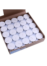 Hộp 50 Nến Tealight Eden Candle FTRAMART EDC0313 (Trắng)