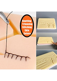 Bộ dụng cụ thực hành khâu da chấn thương ở người Human Traumatic Skin Suture Practice Pad