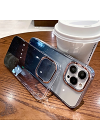 Ốp lưng chống sốc cho iPhone 14 Pro / 14 Pro Max / 12 Pro Max hiệu Likgus Luxury Gradient trang bị viền Camera ánh kim sang trọng , chống sốc chống va đập - Hàng nhập khẩu