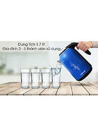 Bình Ấm Siêu Tốc Điện Inox 2 Lớp Sunhouse SHD1382 - Màu Ngẫu Nhiên - Chính Hãng