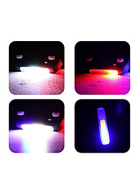 Đèn đuôi xe đạp xanh đỏ cảnh sát COB 120lumens chống nước IPX4 sạc điện FGY306 Mai Lee