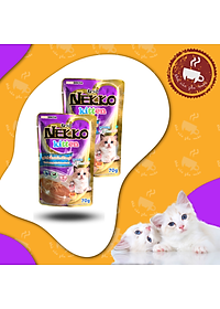 Pate NEKKO Kitten creamy cho mèo con - dành cho Mèo con từ 1-12 tháng tuổi 70g (vị mới)