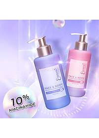 Kem dưỡng thể Emmié Face & Body Niacinamide Emulsion làm trắng da 7% (230ml)/10% (230g) - Hàng chính hãng