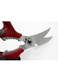 Kéo cắt cao cấp Nikken Mate  25cm lưỡi bằng thép không gỉ dễ dàng cắt gà/ cắt thịt - xuất xứ Nhật Bản