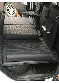 Giường nệm treo ghế ô tô GẤP GỌN - KHÔNG CẦN BƠM, Chịu tải lên đến 600kg, chất liệu cao cấp