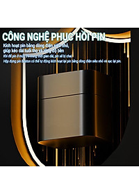 Sạc pin Beston AA AAA M7037 1.5V dùng cho pin 2A 3A 8 khe, cổng USB-C, sạc nhanh tự ngắt thông minh