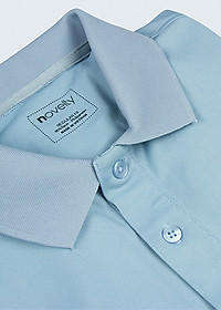 Áo Thun Polo Nam Trơn Novelty NATMMNMPSR200015N - Xám Nhạt