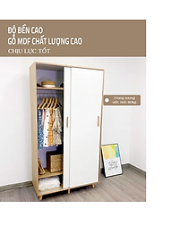 Tủ Quần Áo GOSS Cánh Lùa Đa Năng - GP150