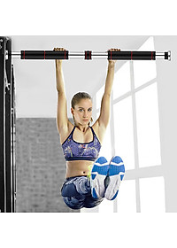 1 Chiếc Xà Đơn Gắn Cửa 2021 Cải Tiến Mút Tay Cầm Dài Dầy 3mm( Màu đỏ Đen)