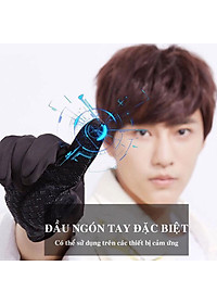 Găng tay giữ ấm, chống nước, có cảm ứng - Bao tay phượt tránh gió đi xe máy unisex nam nữ