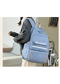 Balo nữ sinh đi học không thấm nước cao cấp phong cách hàn quốc 15.6"