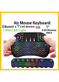 Bàn phím Wireless mini UKB500- Bàn phím không dây mini keyboard kiêm chuột cảm ứng đa năng wireless - Hàng chính hãng
