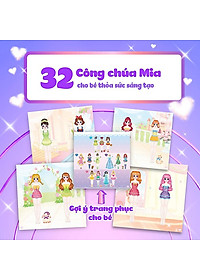 Sách thời trang Công chúa - Sách bóc dán sticker cho bé gái