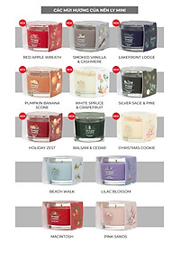 Nến ly mini Yankee Candle (37g) - Balsam & Cedar