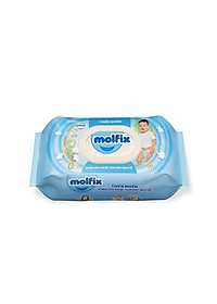 Khăn ướt Molfix Thiên nhiên Tươi Mát Sạch Sẽ - Gói 100 miếng