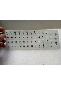 Miếng dán phím chữ ngôn ngữ Tiếng Anh, chuẩn ngôn ngữ US