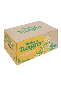 Thùng 24 Chai Nước Trái Cây Twister Cam (450ml/Chai)