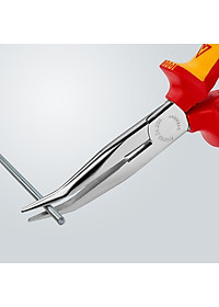 Kìm KNIPEX Mỏ Nhọn Cong 40° Cách Điện - 26 26 200