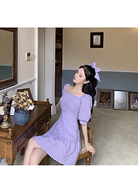 Lịch sử giá Set váy kẻ caro tím mix áo lưới  sét đầm hai dây tím mix áo  lưới mỏng điệu đà xinh xắn mã oh109 cập nhật 72023  BeeCost