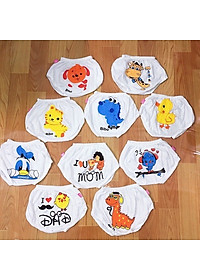 Combo 10 quần chip chục mông thú cho bé