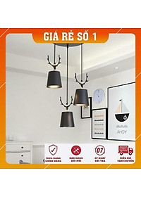 Đèn Thả Trần -  Đèn Thả Bàn Ăn Cao Cấp kèm bóng LED chuyên dụng và đế ốp trần