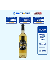 Rượu Vang Mật Ong Ladofoods Sweet Honey Wine 750ml 12% - Không Kèm Hộp