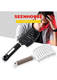 Lược gỡ rối,tạo phồng tóc,sấy tạo kiểu tóc bán nguyệt loại to seen house