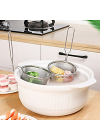 Vợt nhúng/ Rây lọc thực phẩm inox Echo Misokoshi - Hàng nội địa Nhật Bản |#Mẫu Mới| |#Dụng cụ nhà bếp đa năng|