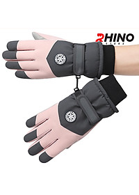 Găng tay, bao tay mùa đông lót lông cừu Rhino G701 giữ ấm, chống gió