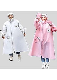  Áo Mưa Thời Trang Gấu Nice - Áo Mưa 1 Người Đi Xe Máy Đi Xe Đạp