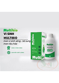Vi sinh nước MultiBio Plus 125ml, 250ml, 500ml, 1000ml multi bio men khử đục làm trong bể cá tép thủy sinh