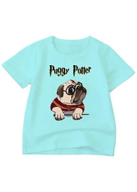 áo thun Bé trai, gái loại 1 | chất cotton | Thoáng Mát | 6-45kg | puggy potter | BTM79