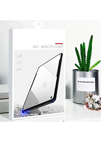 Ốp lưng dành cho iPad Gen 9 2021 XUNDD, Chống shock, Mặt lưng trong suốt, Viền TPU - Hàng nhập khẩu