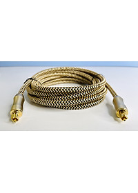 Dây audio quang (Toslink Optical) đầu mạ vàng dài 3M HIMEDIA 8.0 - Hàng chính hãng