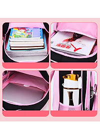 Ba lô học sinh bé gái siêu nhẹ chống nước cao cấp phong cách mới - BEE GEE HS1060