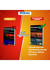 Trọn Bộ Giáo Trình Destination Grammar & Vocabulary B1, B2, C1&C2 (Kèm Đáp Án) Lẻ/combo