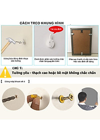 Bộ Khung Ảnh Treo Tường Sài Gòn Xưa Trắng Đen Nghệ Thuật Tặng Kèm bộ ảnh như hình mẫu, đinh treo tranh và sơ đồ treo - PGC292