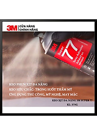 Keo Xịt Đa Năng 3M Super 77 - 375g