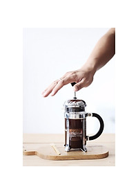 Bình pha cà phê kiểu Pháp 350ml No.009 (Trắng)