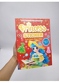 Sách Princess Sticker - Dán Hình Công Chúa - Công Chúa Mỹ Lệ
