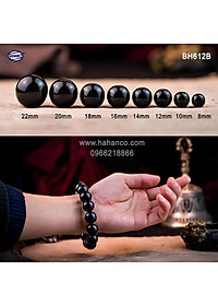 Vòng tay sừng trâu đen phong thuỷ (BH612B) Tâm Linh - Bình An - Tài Lộc - Bracelet of HAHANCO