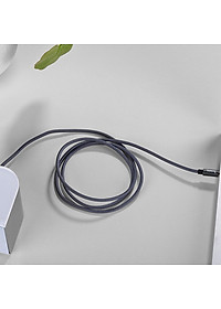 Cáp âm thanh 2 đầu Hoco UPA 03 Jack 3.5mm dài 1m - dây dù chống đứt - Hàng chính hãng