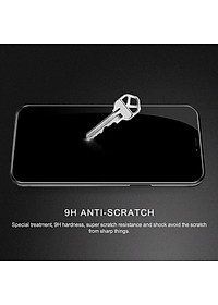 Miếng dán kính cường lực iPhone 12 / iPhone 12 Pro 6.1 inch hiệu Nillkin Amazing CP+ Pro  full màn hình 3D mỏng 0.23mm, Kính ACC Japan, Chống Lóa, Hạn Chế Vân Tay - Hàng chính hãng