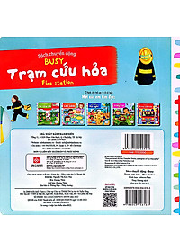 Sách Tương Tác - Sách Chuyển Động - Busy - Fire Station - Trạm Cứu Hỏa