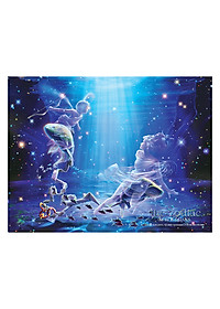 Tranh xếp Hình Tia Sáng  Cung Song Ngư Tia Sáng (475 Mảnh Ghép)