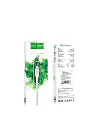 Cáp sạc nhanh 2.4A Hoco DU01 Micro dây PVC siêu bền truyền dữ liệu tốc độ cao dài 1M cho Android - Hàng chính hãng