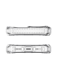 Ốp Lưng dành cho iPhone 13/13 Pro/13 Pro Max ITSKINS Hybrid // Clear Antimicrobial - Hàng Chính Hãng
