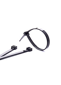 Bộ 100 Sợi Dây Rút Nhựa dài 10cm (3 x 100mm) - đen Milliken Tampe NL-3043