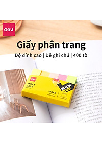 Giấy Phân Trang 5 Màu 100 Tờ/Tệp Deli - Phù Hợp Học Sinh Văn Phòng - EA11402